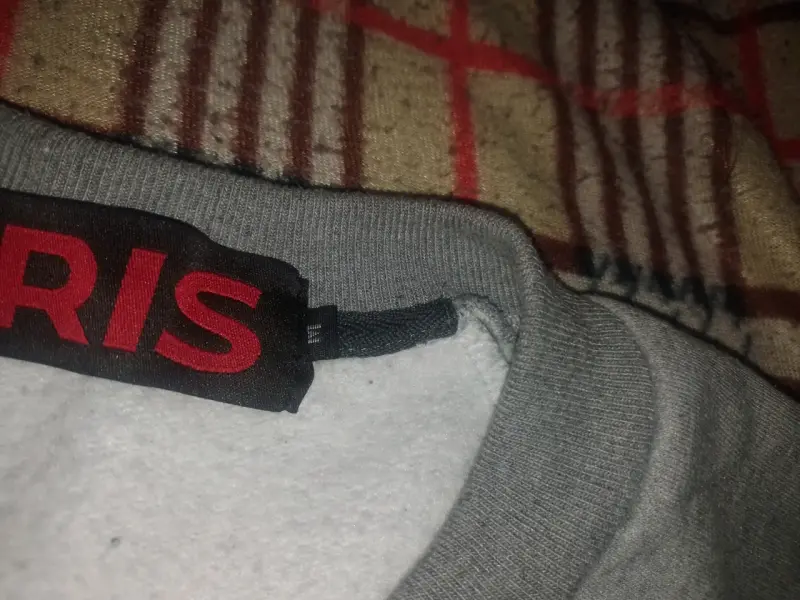 Polerón gris con diseño Air - 2