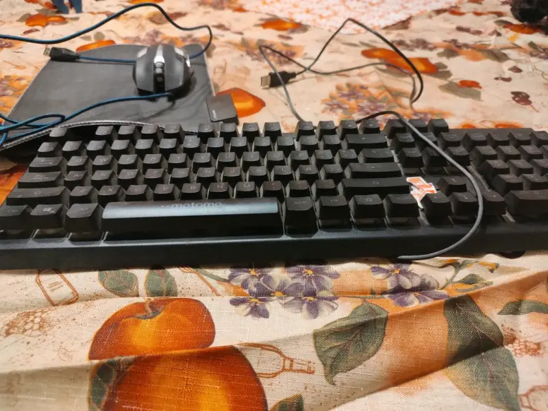 Teclado y mouse para PC - 1
