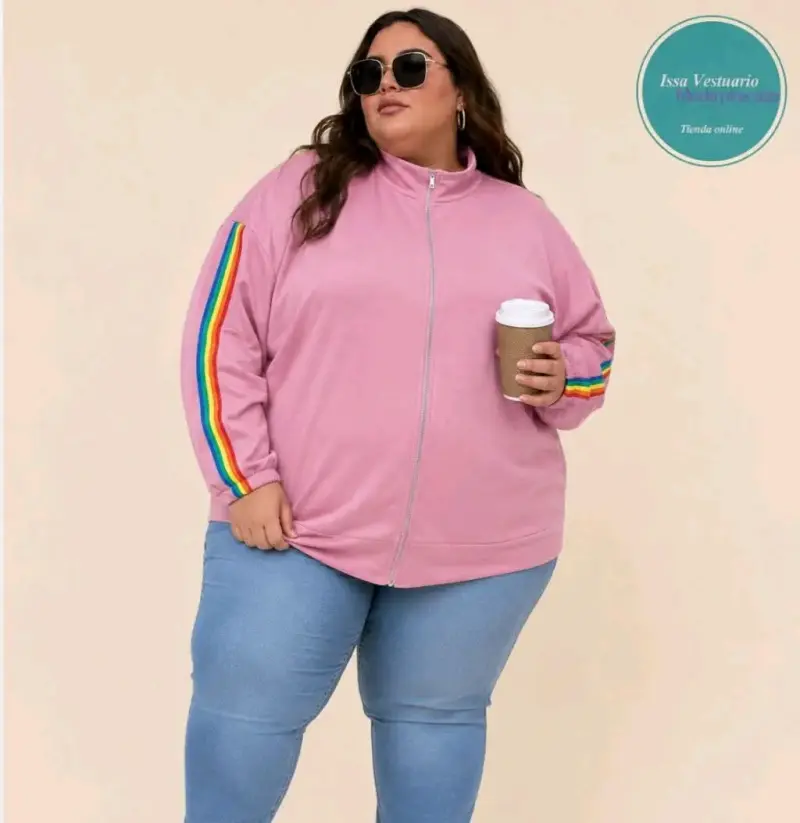 POLERON TALLA GRANDE 4XL