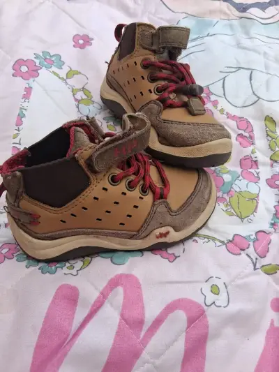 Botines de niño marrones - miniatura 1