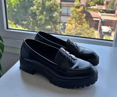 mocasines negros sybilla 39 - miniatura 1