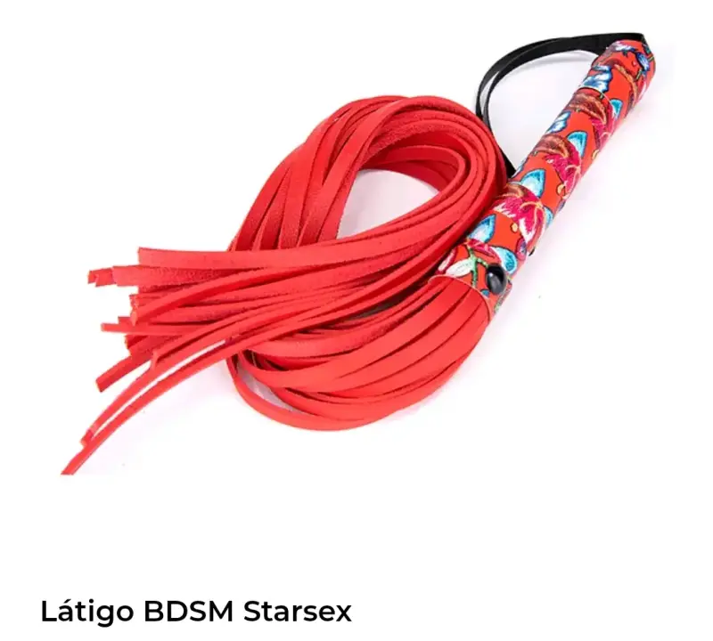 Látigo rojo BDSM Starsex