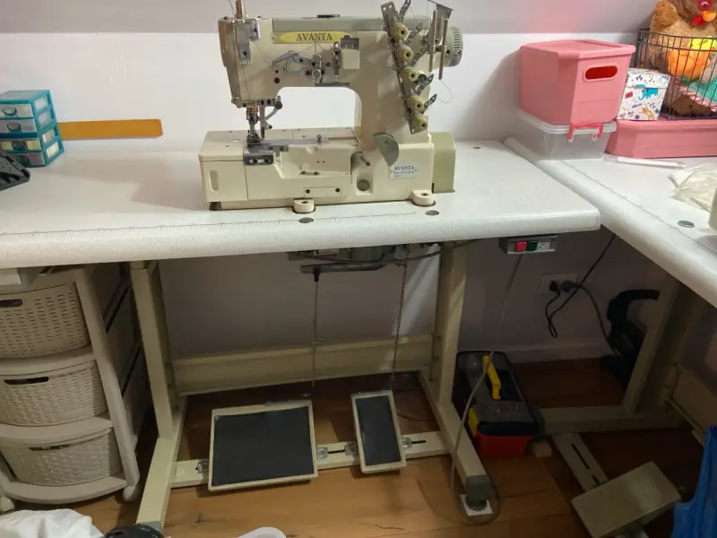 Máquina de coser collaretera Avanta industrial - 3