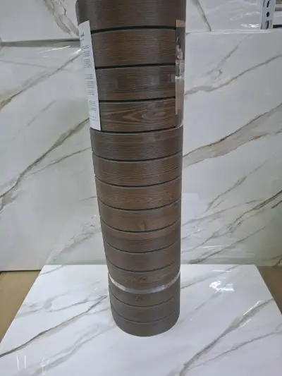 revestimiento wall panel madera 5mtrs x 60 ancho - miniatura 1