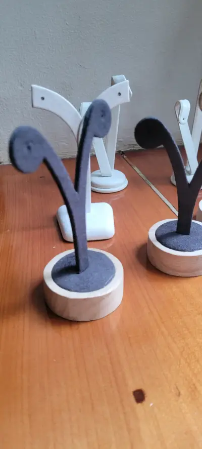 Soporte de aros base de madera - miniatura 3