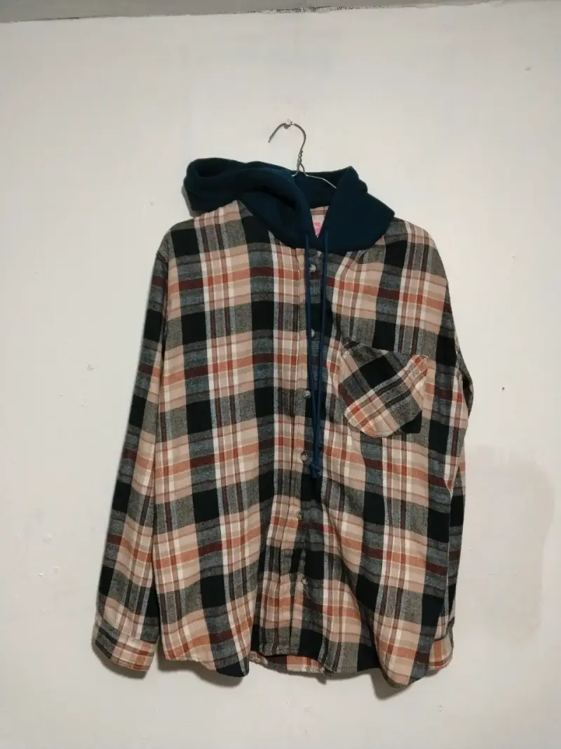 Camisa de franela a cuadros - 1