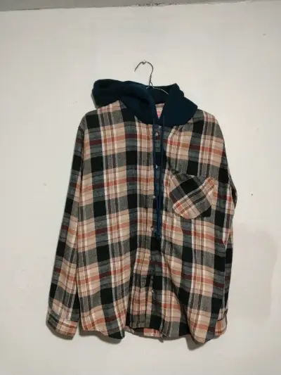 Camisa de franela a cuadros - miniatura 1