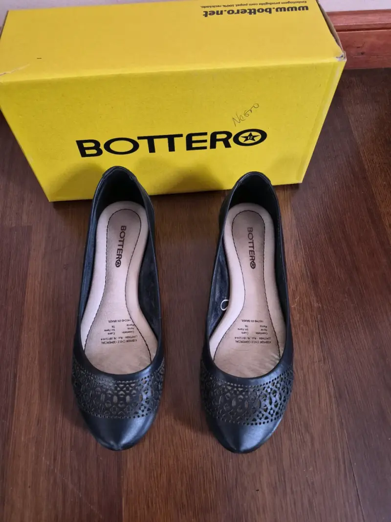 Zapatos planos Bottero negros talla 36 - 2