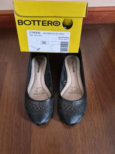 Zapatos planos Bottero negros talla 36 - miniatura 3
