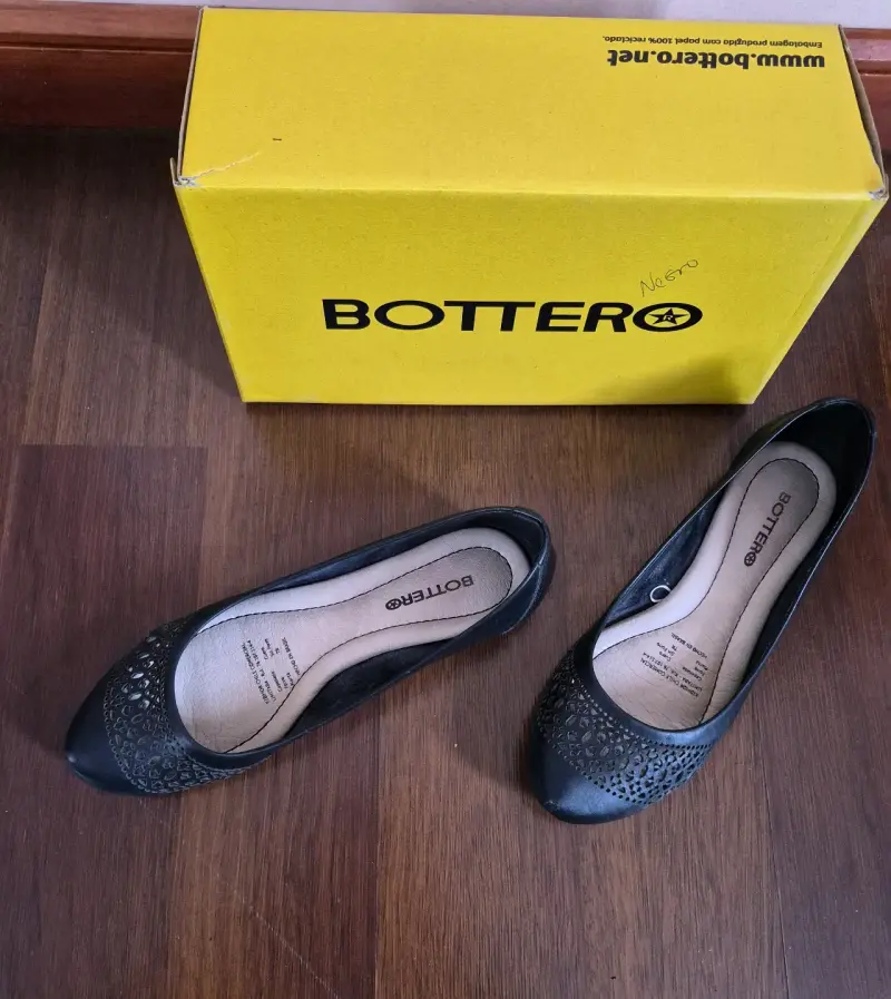 Zapatos planos Bottero negros talla 36 - 4