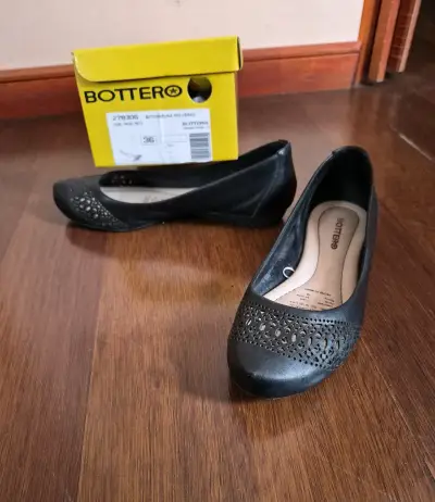 Zapatos planos Bottero negros talla 36 - miniatura 5