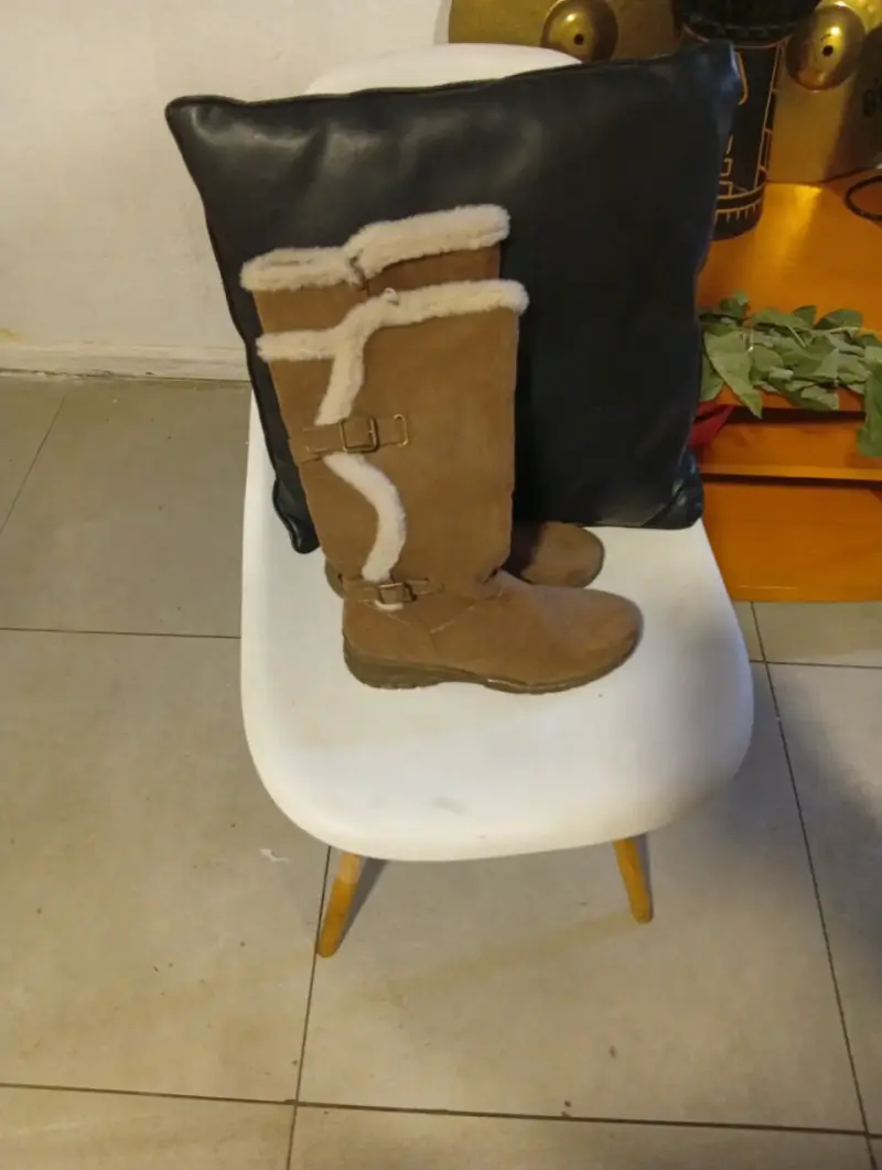 Botas marrones con forro polar - 3