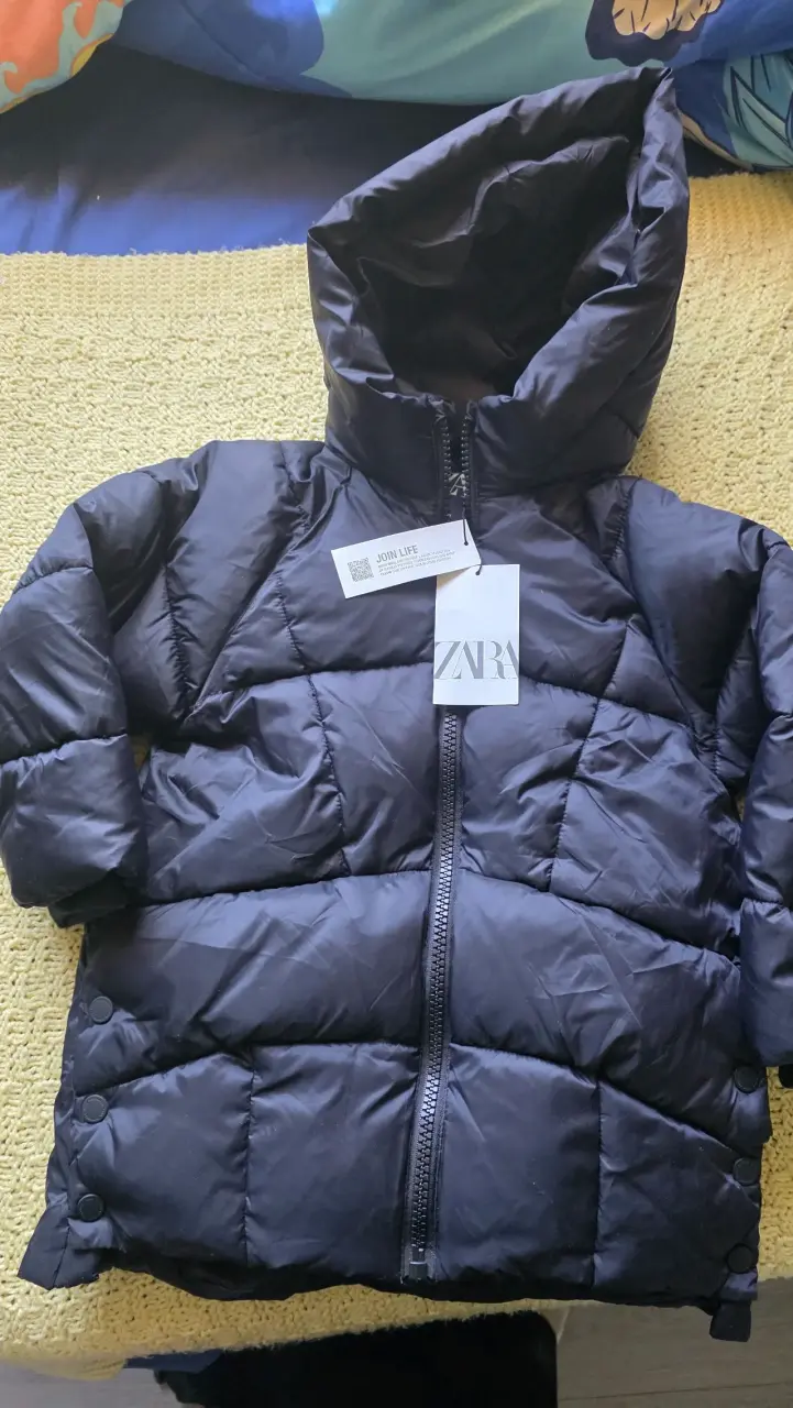 Chaqueta acolchada Zara con capucha talla 6 - 1