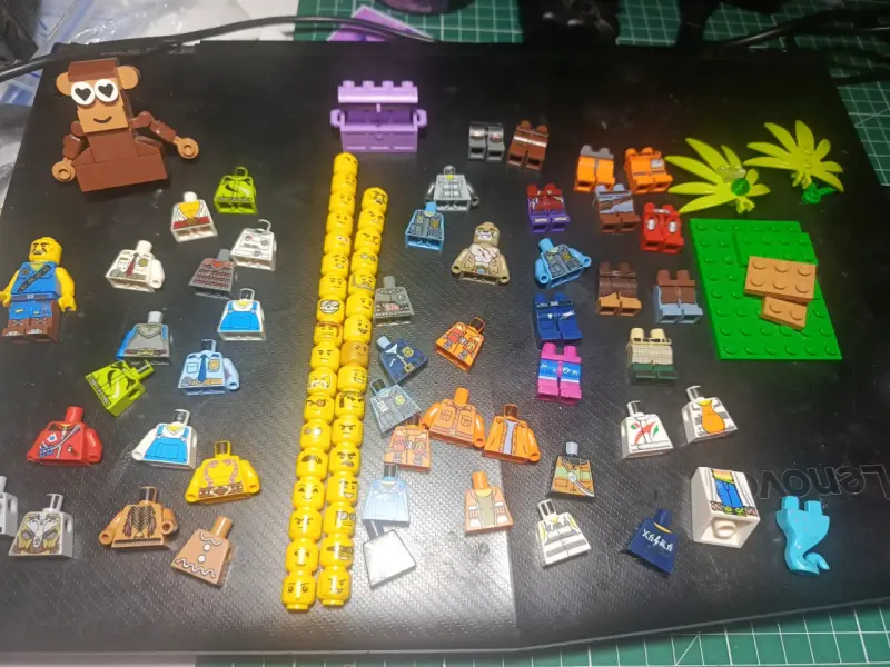 Lote de mini figuras LEGO - 1