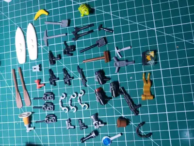 Lote de mini figuras LEGO - miniatura 4