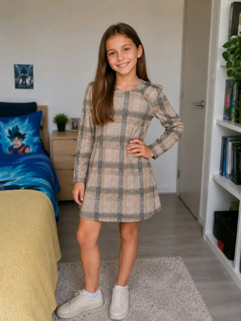 Vestido infantil Zara talla 10 - 1