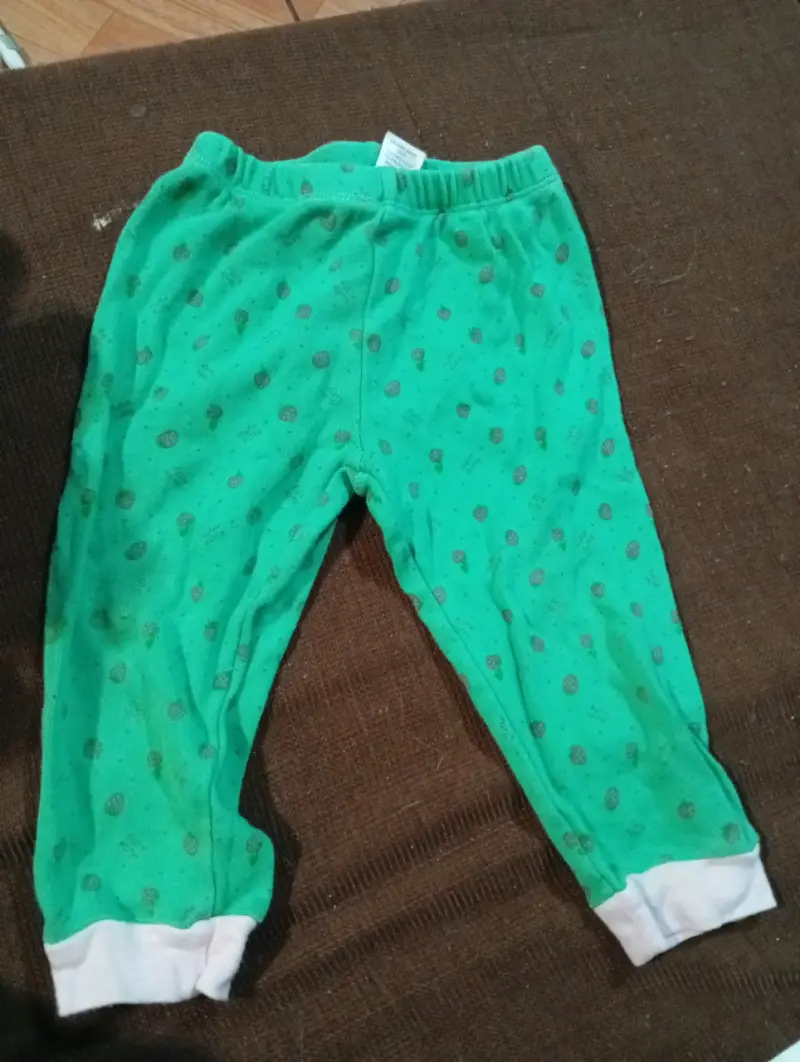 Pijama verde infantil 12-18 meses - 2