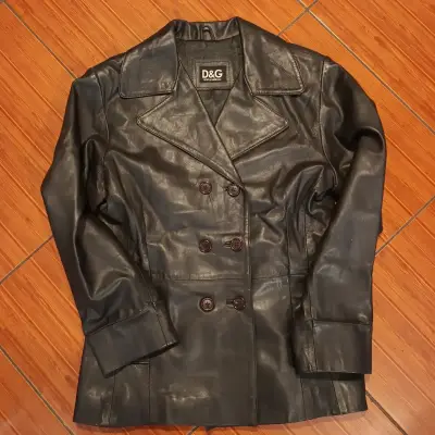 Chaqueta de cuero DOLCE & GABANNA - miniatura 1