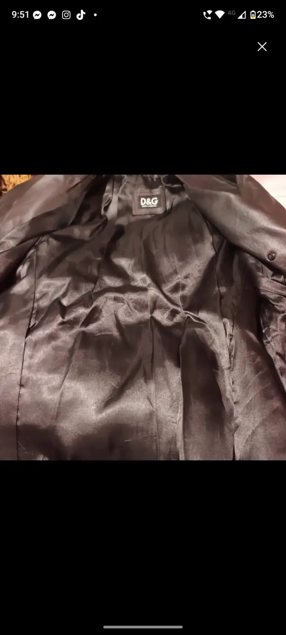 Chaqueta de cuero DOLCE & GABANNA - 2