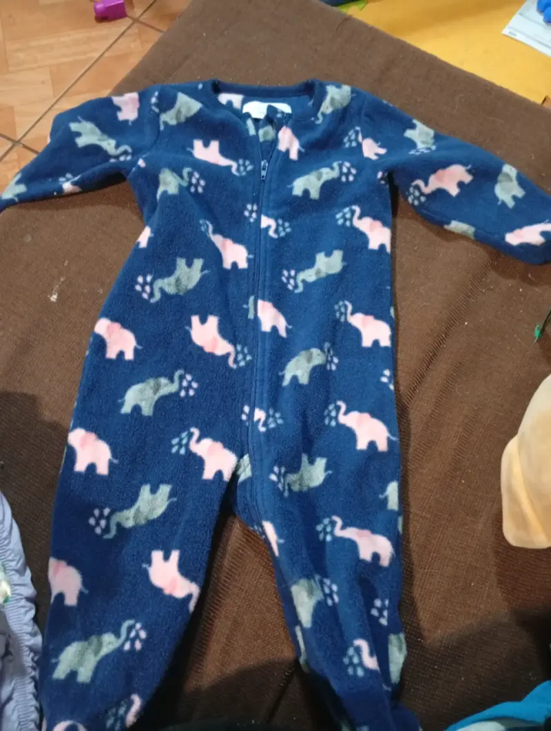 Pijama polar infantil con animales - 1