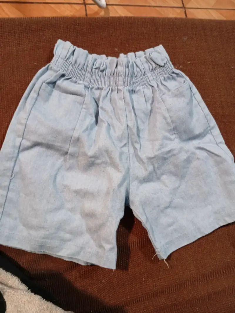 Shorts de mezclilla celestes - 1