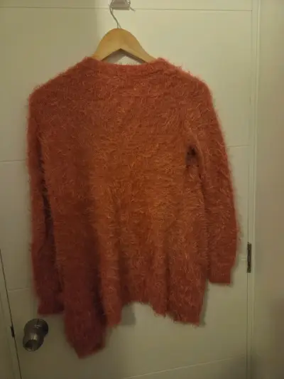 Chaleco peludo naranja - miniatura 2