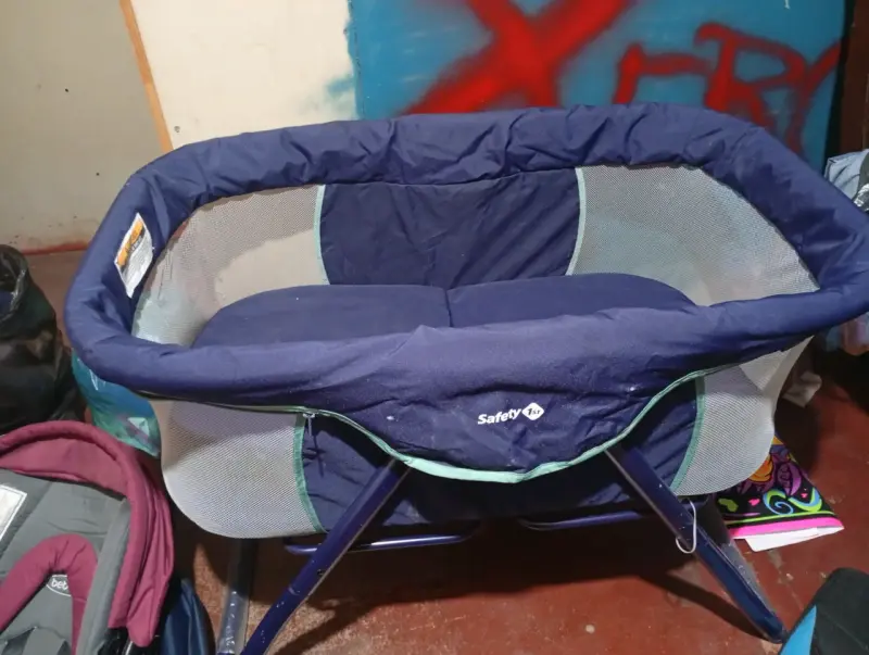 Cuna moisés azul Safety 1st - 1