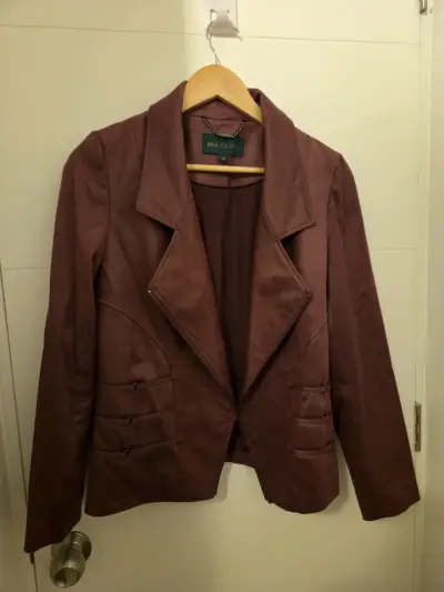 Chaqueta burdeo María Griffe - miniatura 1