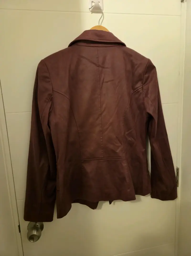 Chaqueta burdeo María Griffe - 2