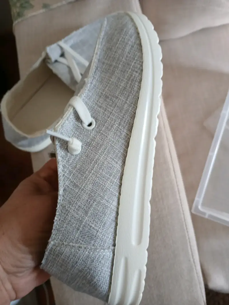 Zapatos de lona celeste - 2
