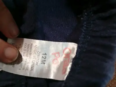 Pantalón azul para niños - miniatura 2