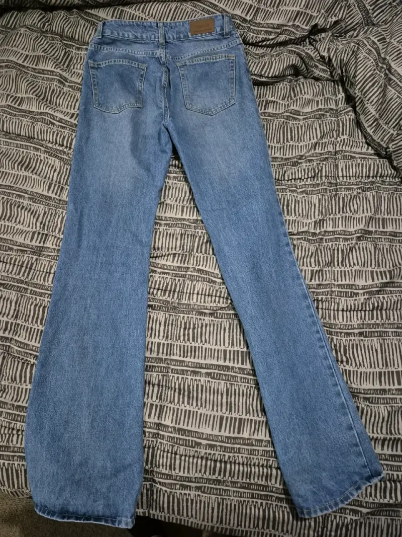 Jeans azules desgastados mujer - 2