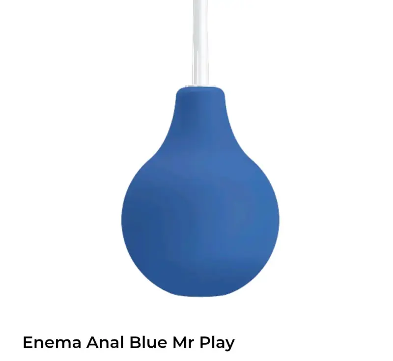 Enema anal azul Mr Play