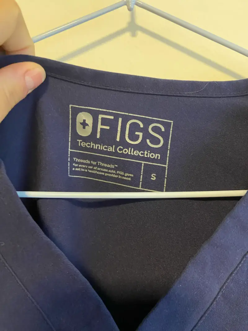 FIGS traje clínico talla S azul marino enfermero - 3