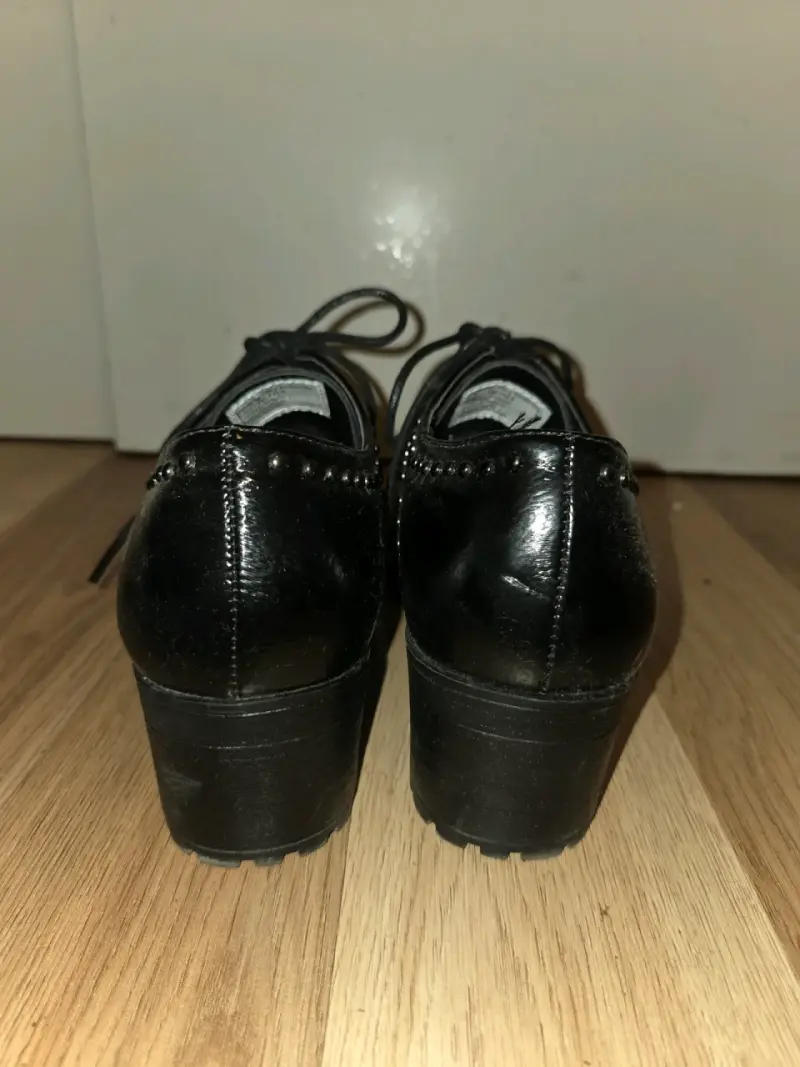 Zapatos de mujer negros brillantes - 4