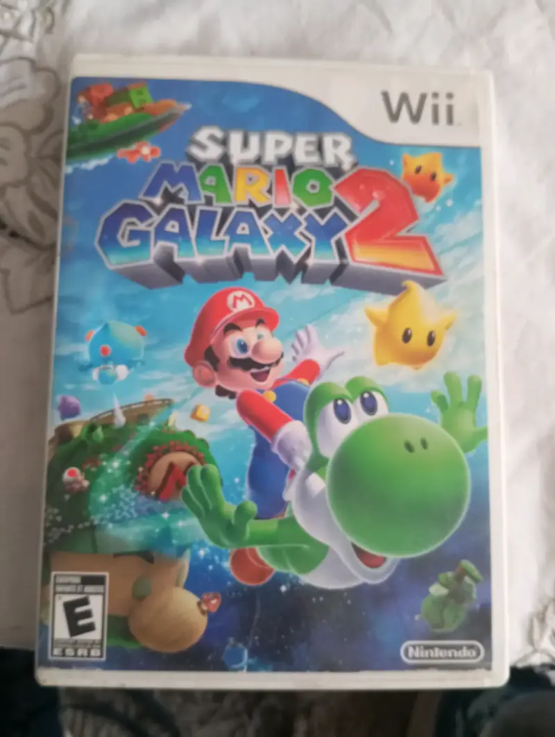Caja y Carátula Original Super Mario Galaxy 2 - Ni - 1