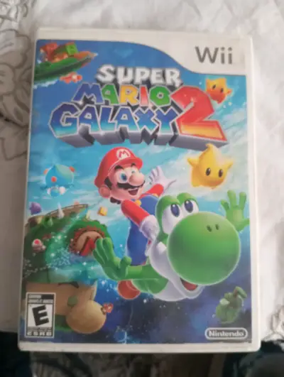 Caja y Carátula Original Super Mario Galaxy 2 - Ni - miniatura 1