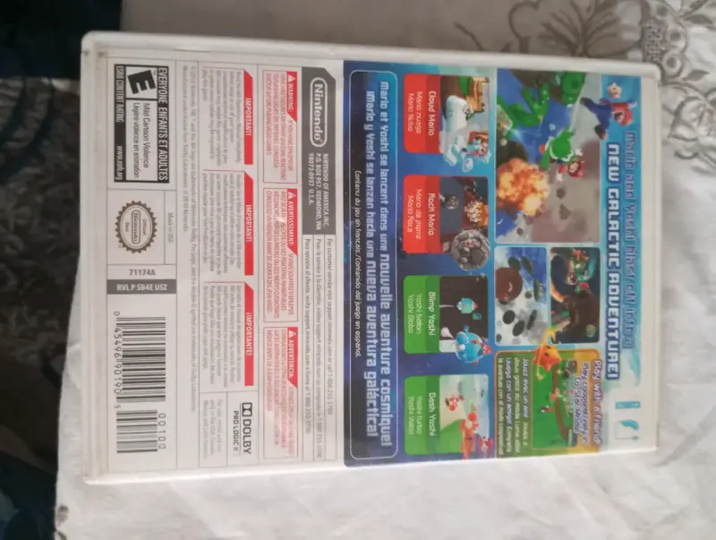 Caja y Carátula Original Super Mario Galaxy 2 - Ni - 2