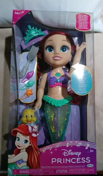 Muñeca Ariel Disney Princess Interactiva - miniatura 1