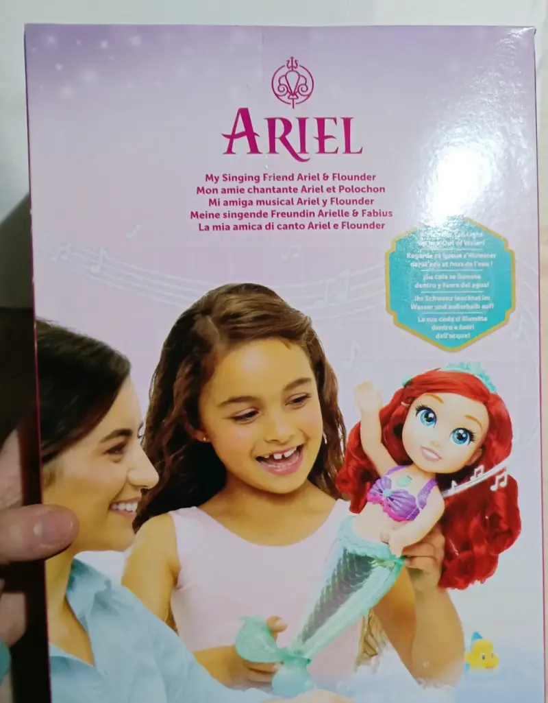 Muñeca Ariel Disney Princess Interactiva - 6
