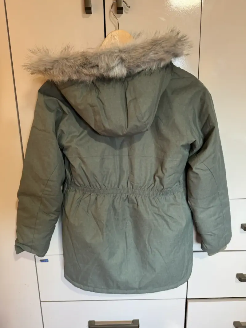 Parka Columbia verde con capucha - 2