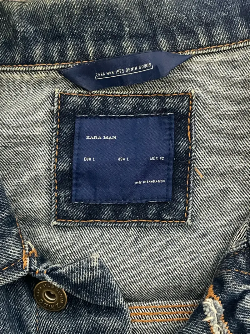 Chaqueta denim Zara Man - 1