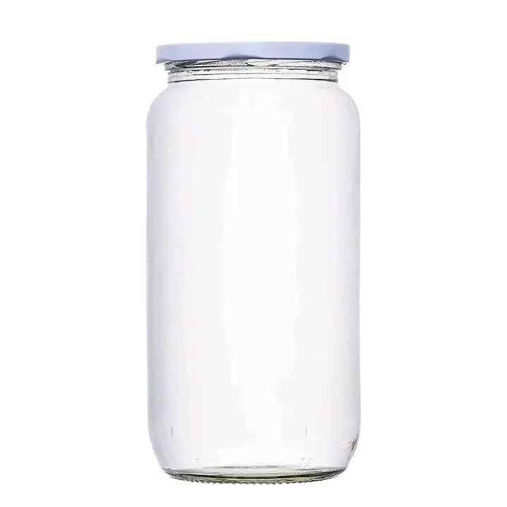 Frasco de vidrio con tapa 1L