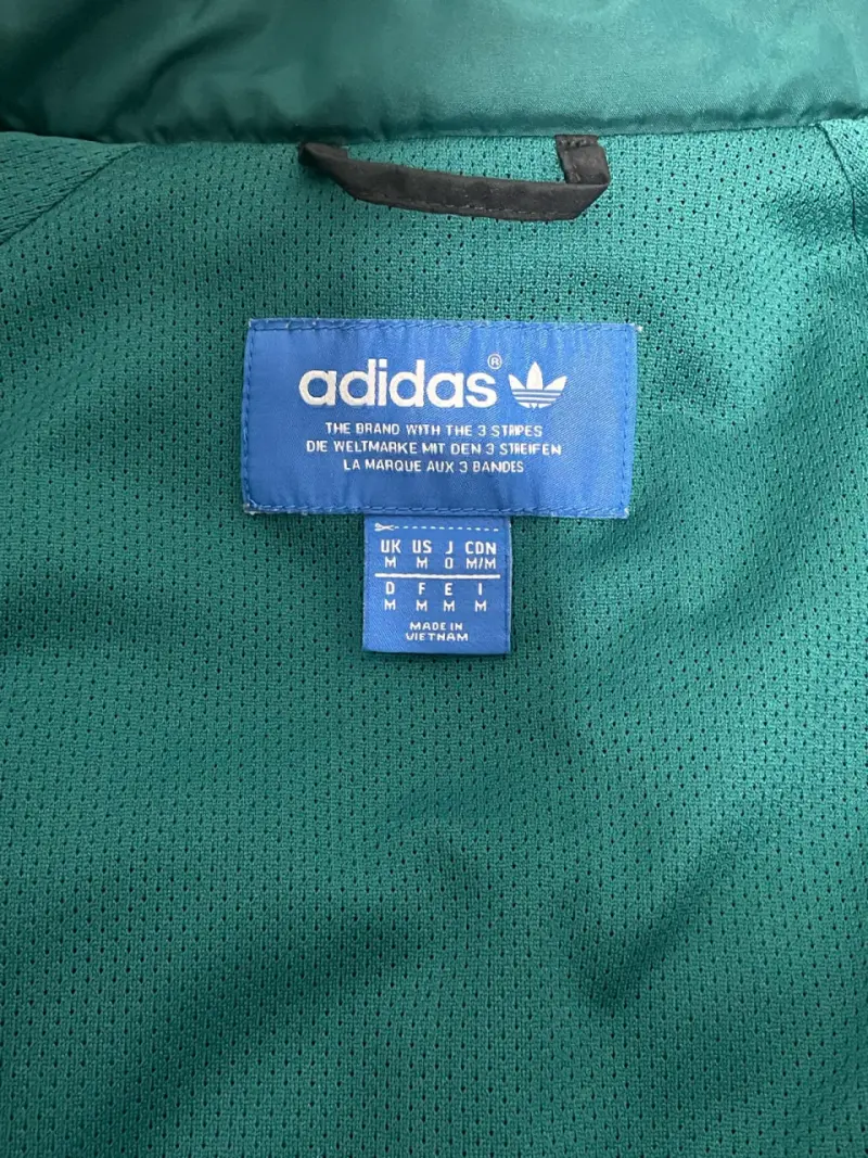 Chaqueta Adidas verde talla M - 1