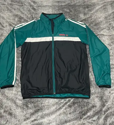 Chaqueta Adidas verde talla M - miniatura 4