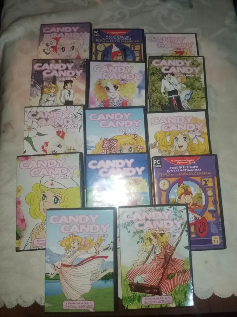 Colección DVDs Candy Candy