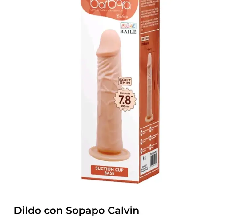 Dildo con base de sopapo