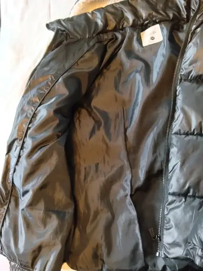 Parka negra con capucha Sybilla M - miniatura 3