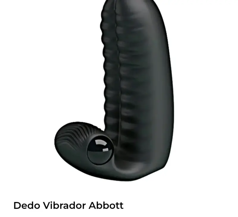 Dedo Vibrador Abbott Negro