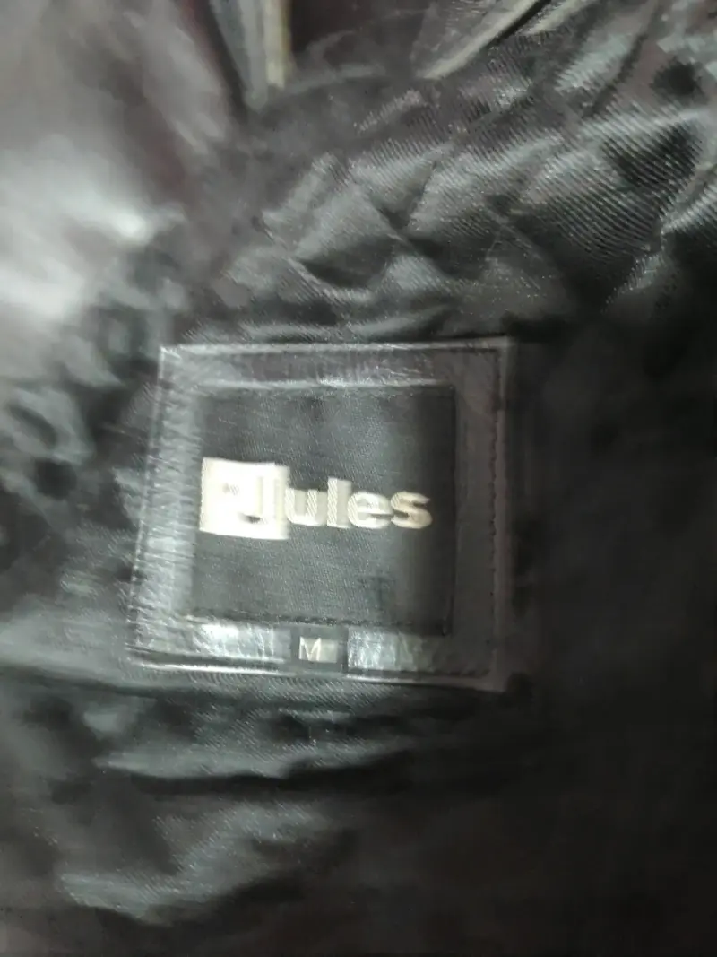 Chaqueta de cuero negro - 2